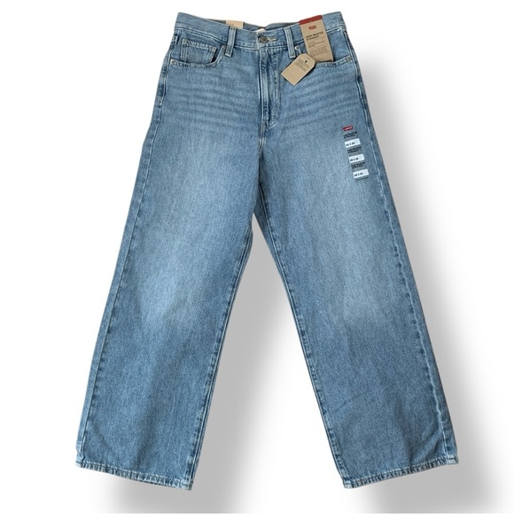 Levi's Denim - NWT Levi’s cotton & hemp cropped high rise straight jeans size 28